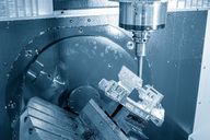 5-axis CNC machining center