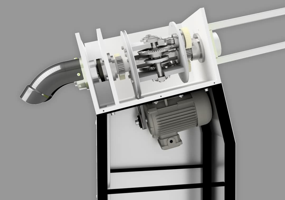 Paper Nuts machine internals