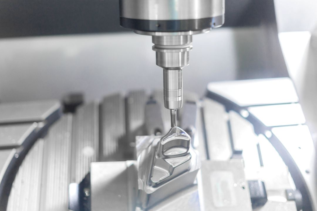 Complex parts machined in a single setup